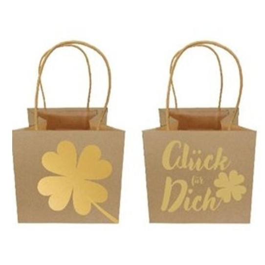 Papier-Tasche "Viel Glück"