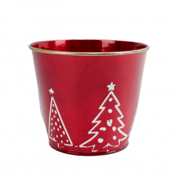 Metall-Topf Rosso 13er