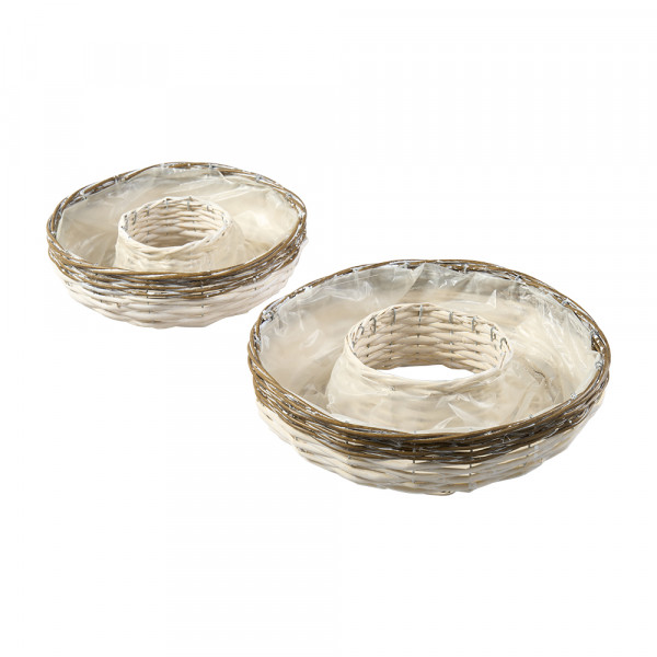 Vorbestellung: (053) Korb Pflanzringe Set/2