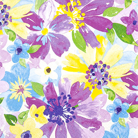 20 Servietten &quot;Vibrant Blossoms&quot;