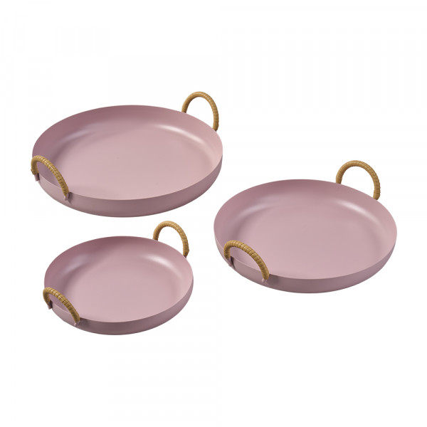 Vorbestellung: (191) Metall-Tablett mit 2 GriffenS/3