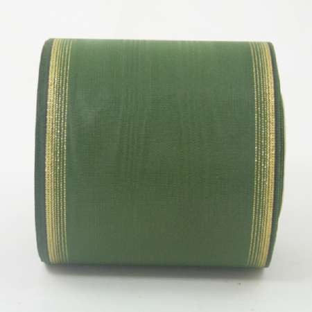 Moire Bukett-Kranzschleife 10cm Ombre Rand