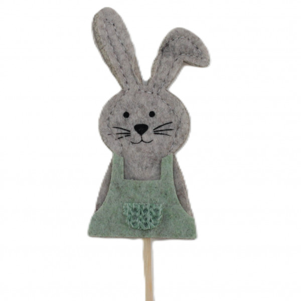 Holz-Hasenkopf "Werner" Stecker