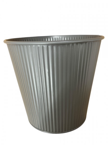 Metall-Topf "Xanda" gerillt 15er