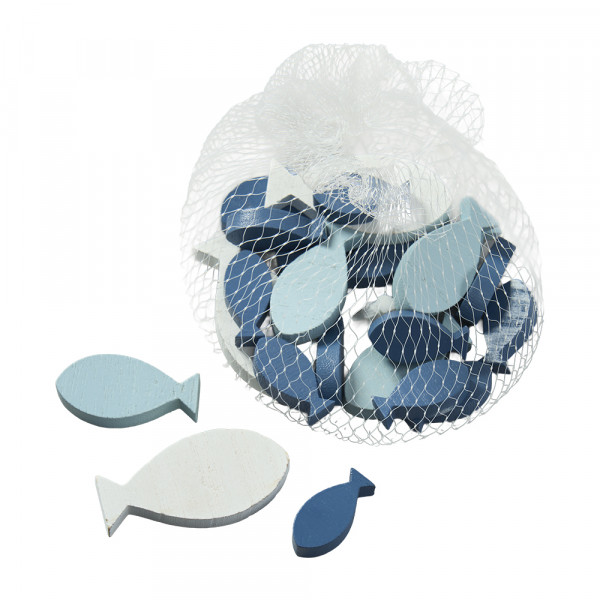 Holz-Fische zum Streuen