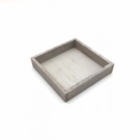 Holzunterlage quadratisch mit Rand Holzunterlage quadratisch mit Rand