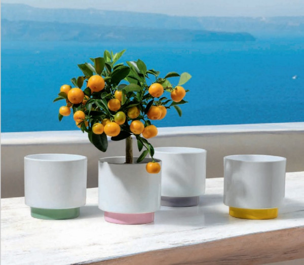 Keramik-Topf "Happy"