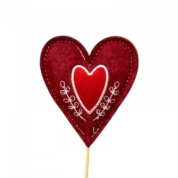Filz-Herz Almerino Stecker