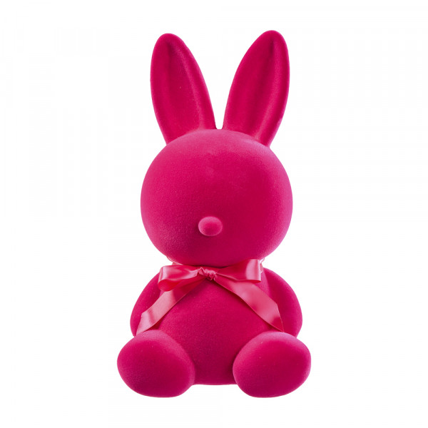 Vorbestellung: (407) Poly Hase sitzend beflockt