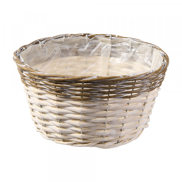 Vorbestellung: (050) Korb "Raphael" Spaltweide rund