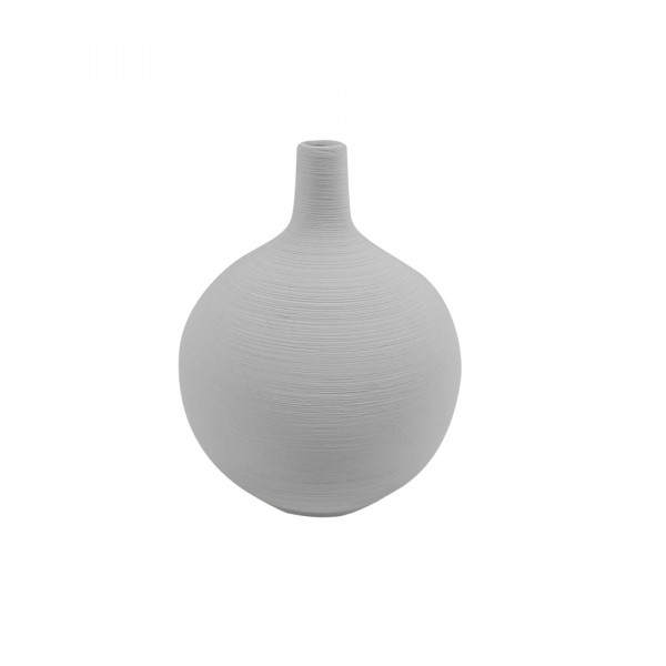 Keramik-Vase kugelig