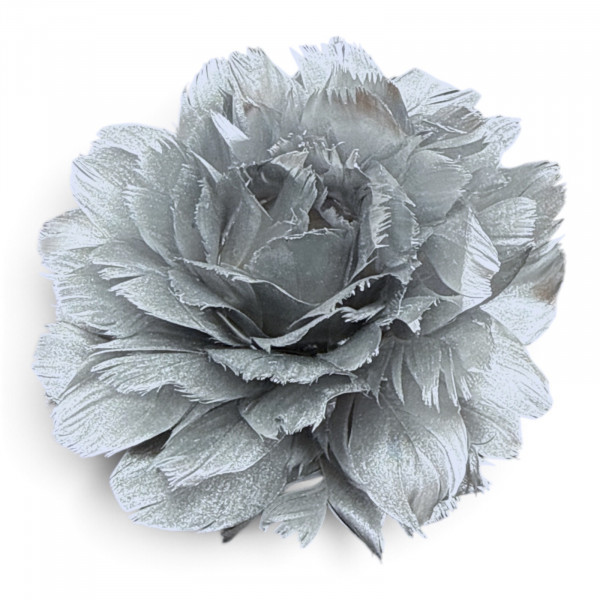 Federn-Rose mit Clip