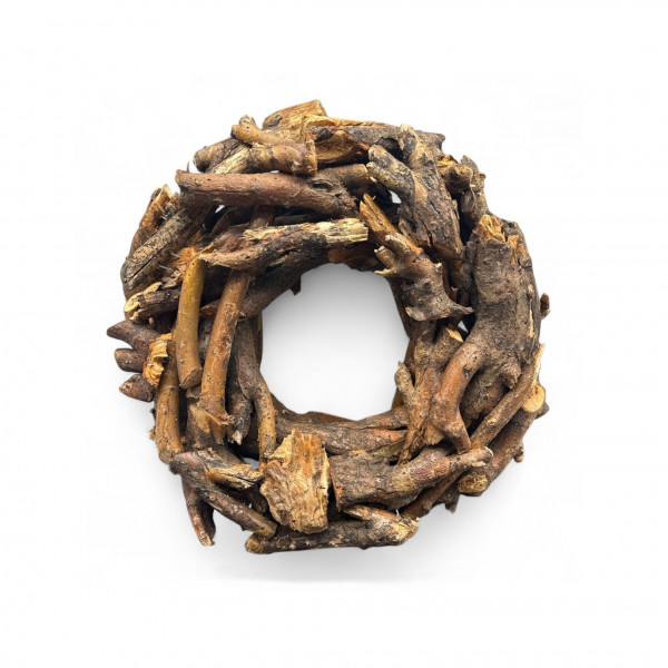 Kranz Holzstücke