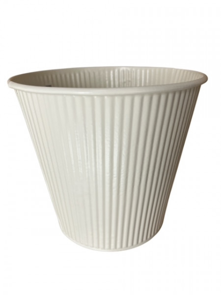 Metall-Topf "Xanda" gerillt 15er