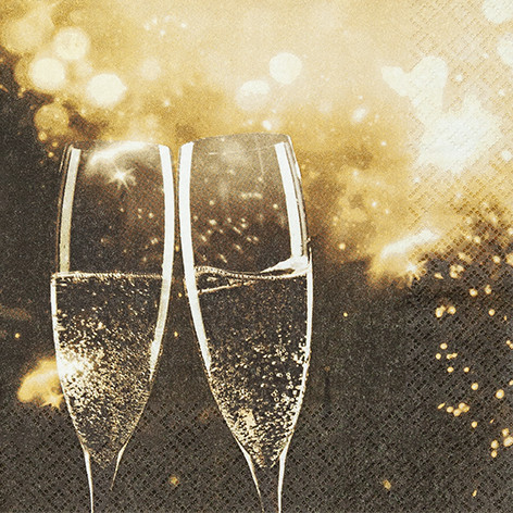 20 Servietten Weihnachten "Cheers"