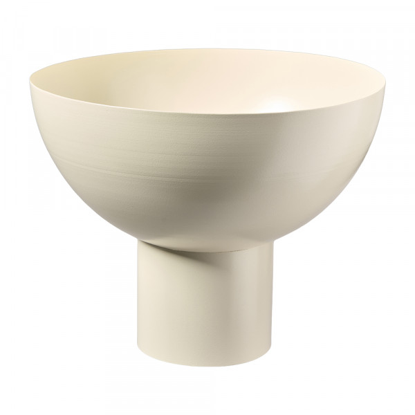 Metall Schale mit Fuß