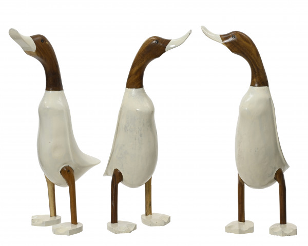 Holz-Ente 3f sort.