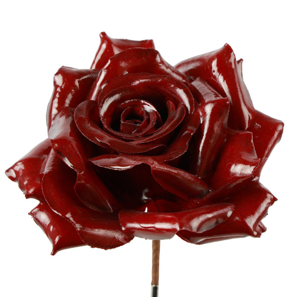 (ab 15.9. erhältlich) Latex-Design Rose mit Clip