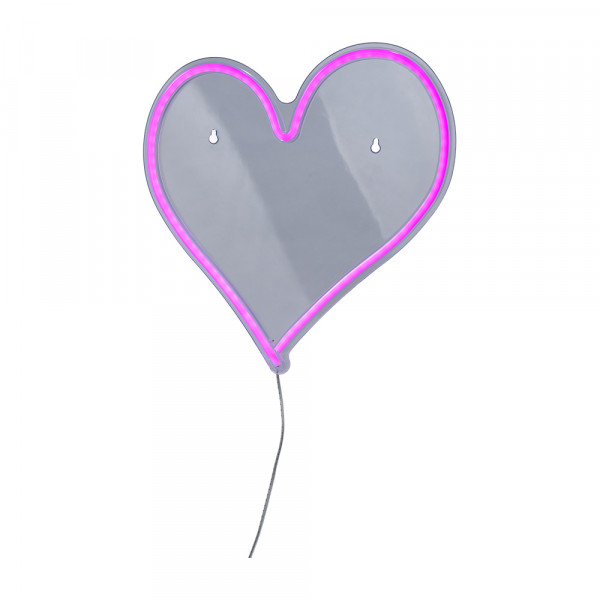 Vorbestellung: (184) LED-Neon Schild Herz IP20 , indoor, Kabel 3m