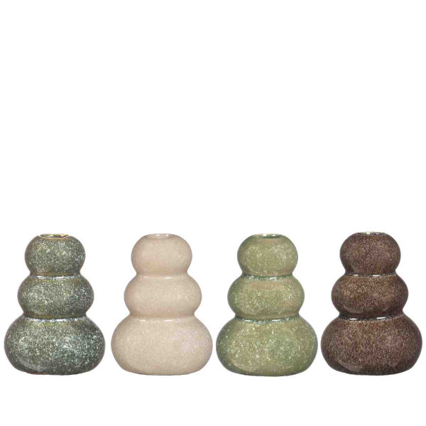 Keramikvase Pebble sortiert.