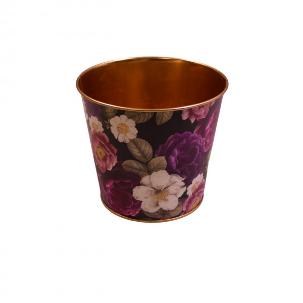 Metalltopf "Flowerprint"