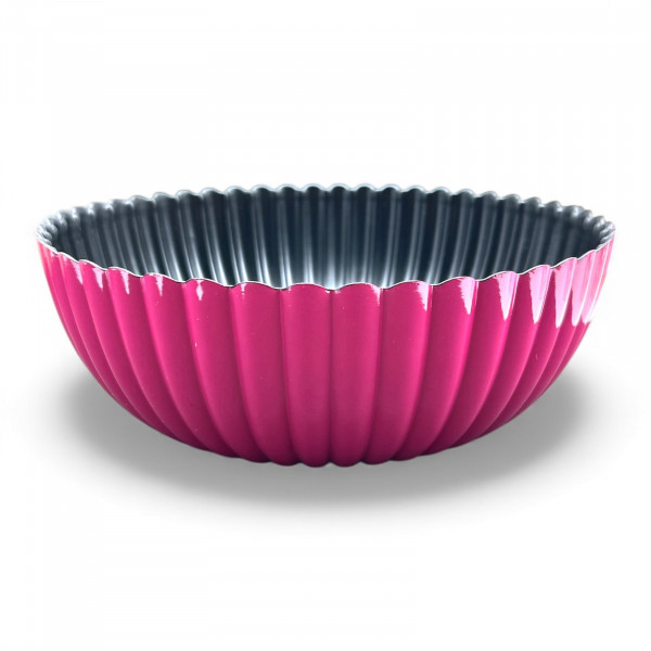 Kunststoff-Schale rund Rillen