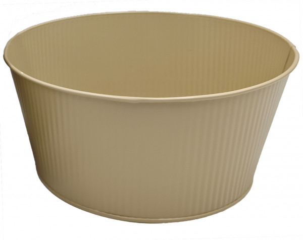 Metall-Schale "Xanda" gerillt 21cm
