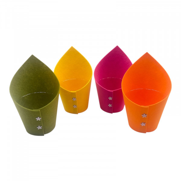 Filztopf mit Einsatz