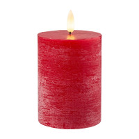 (192) LED-Rustikwachs Kerze m. Timer (192) LED-Rustikwachs Kerze m. Timer