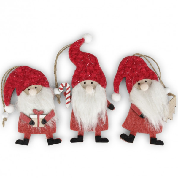 Holz-Wichtelbande 'Special Force' am Hänger 3fach