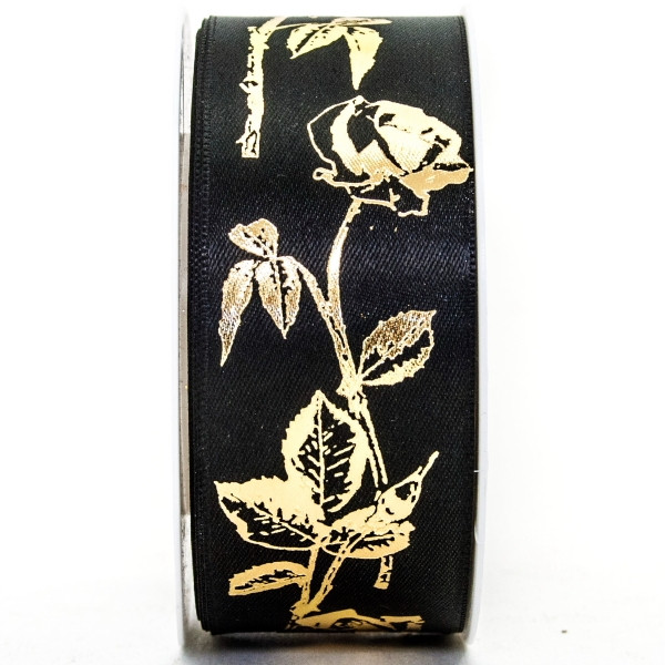 Trauer-Satinband "Rose"