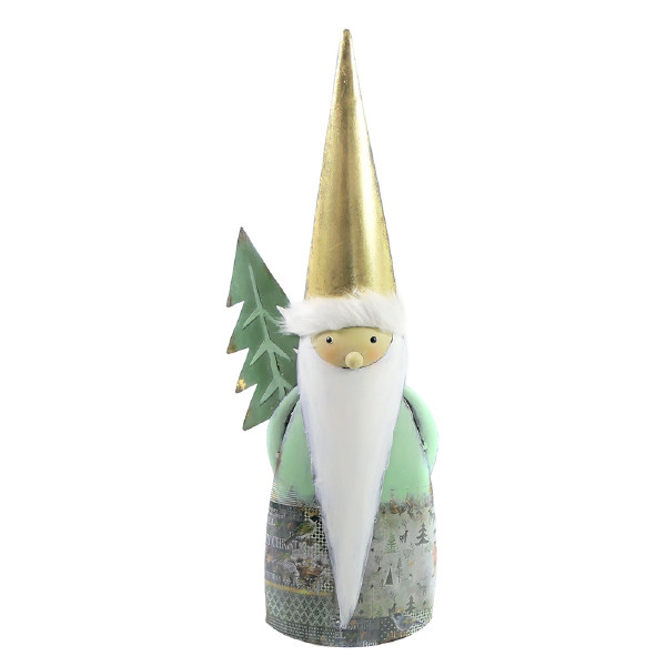 Metall-Deko Santa