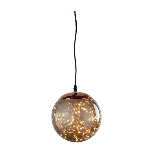 Kunststoff-Lichterkugel 80LED mT outdoor