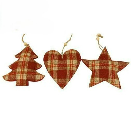 Filz- Herz Stern Tanne zum Hängen