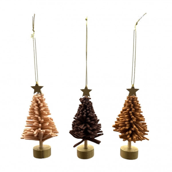 Filz-Baum Hänger sort.
