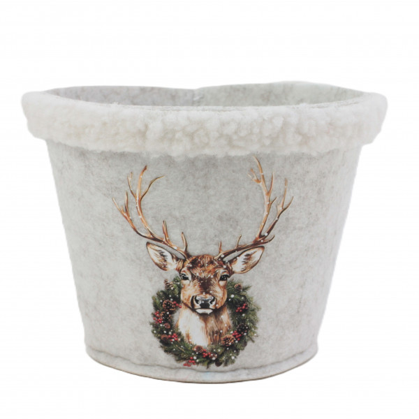 Filz-Übertopf Cervido