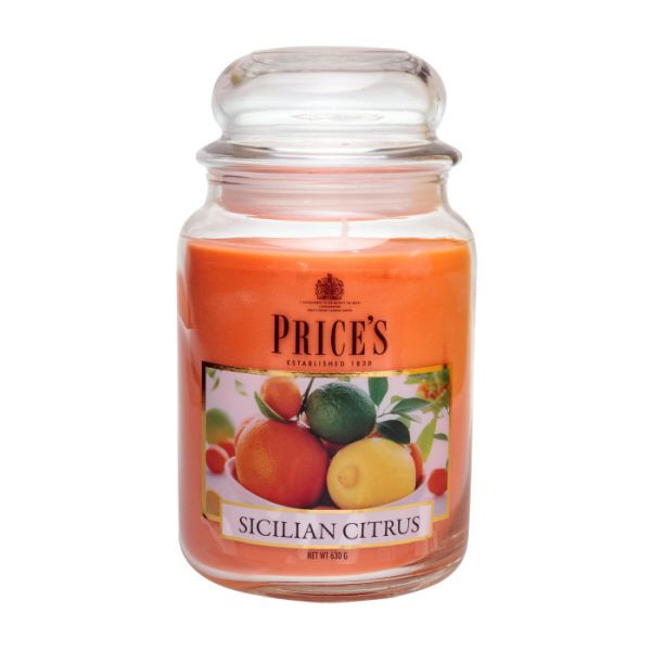 LARGE JAR Kerze 630g Sicilian Citrus