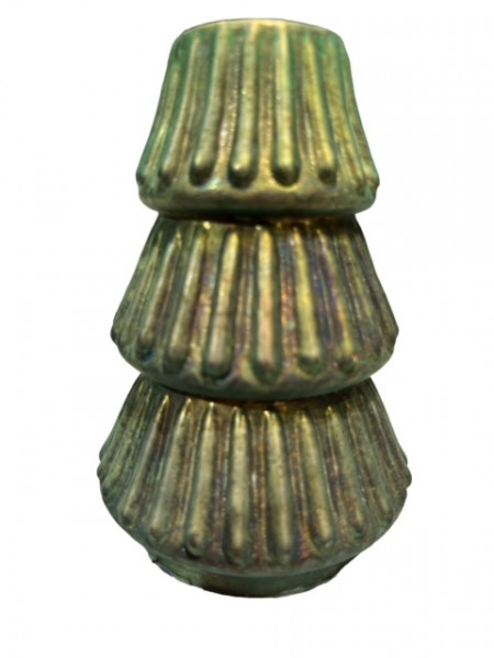 Glas-Kerzenhalter "Tanne"