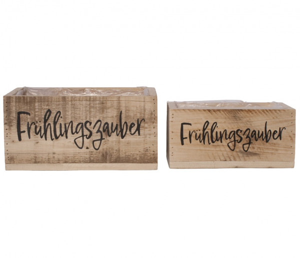 Holz-Box "Frühlingszauber" S2