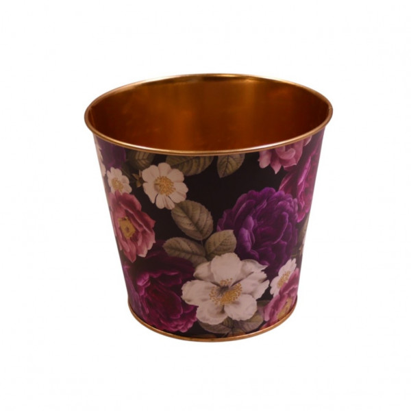 Metalltopf "Flowerprint"