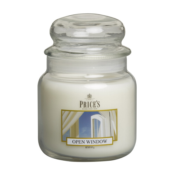 MEDIUM JAR Kerze 411g Open Window