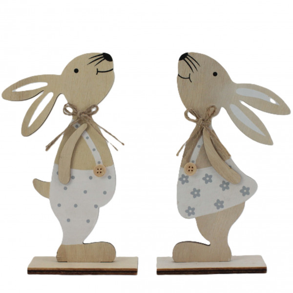 Holz-Hase "Vasti" mittel