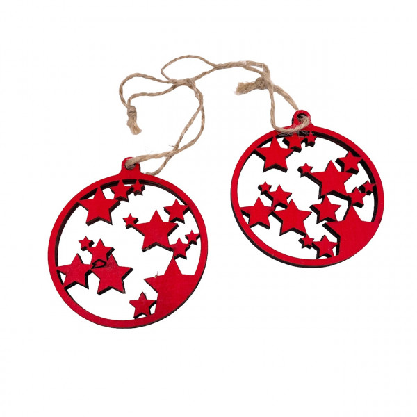 Holz-Hänger "Stars"
