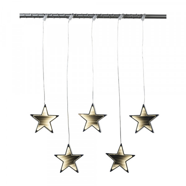Vorbestellung: (323) LED Sternenkette x5,135LED
