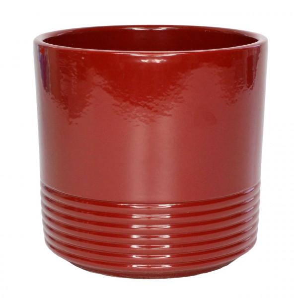 Keramik-Topf &quot;Cylindro Lines&quot; (W-Stern)