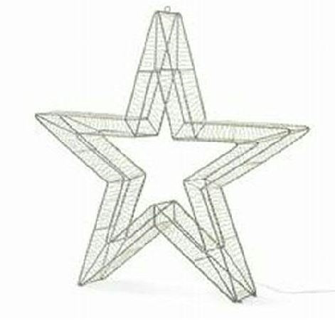 Metall LED-Stern "XXXL" 3600 Lichter m. Timer