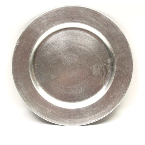 Kunststoff-Teller mit breitem Rand