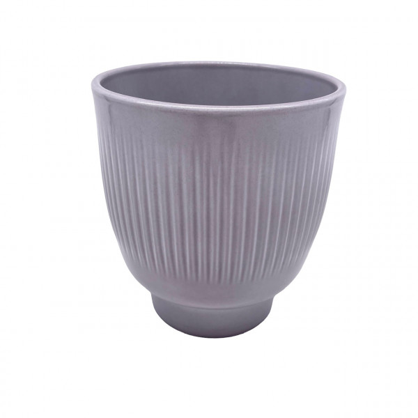 Keramik-Orchideentopf &quot;Stripes&quot;