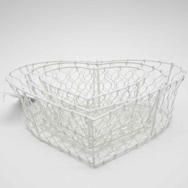 Draht-Korbherz Set/3