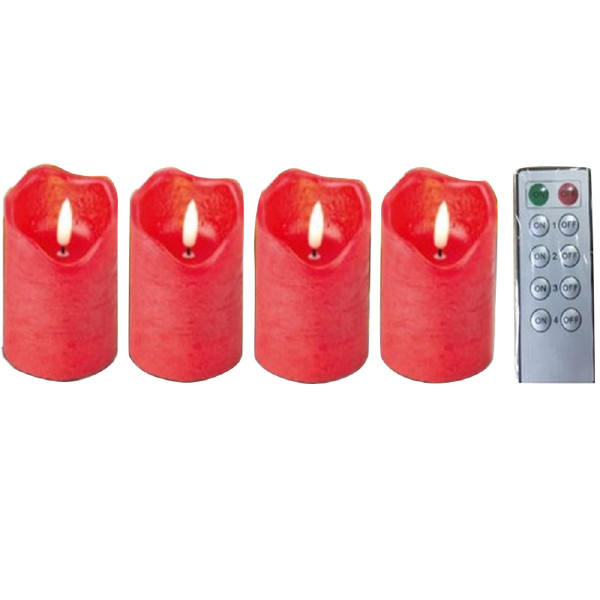 LED-Adventkerzen Set mit Remote